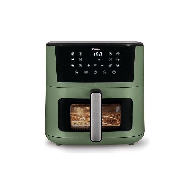 Tognana D2DFA10IRVEA Iridea Friggitrice ad aria 10 L 2200W 12 programmi display digitale colore Verde Salvia
