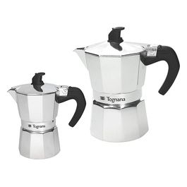 Tognana Set Caffettiera Moka 1 Tazza/3 Tazze