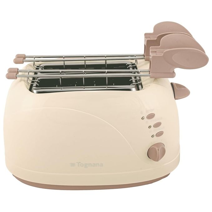 Image of Tognana Tostapane Champagne 750W Riscaldamento Rapido