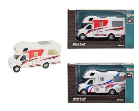 Toi-Toys International Camper Retro Carica 10cm