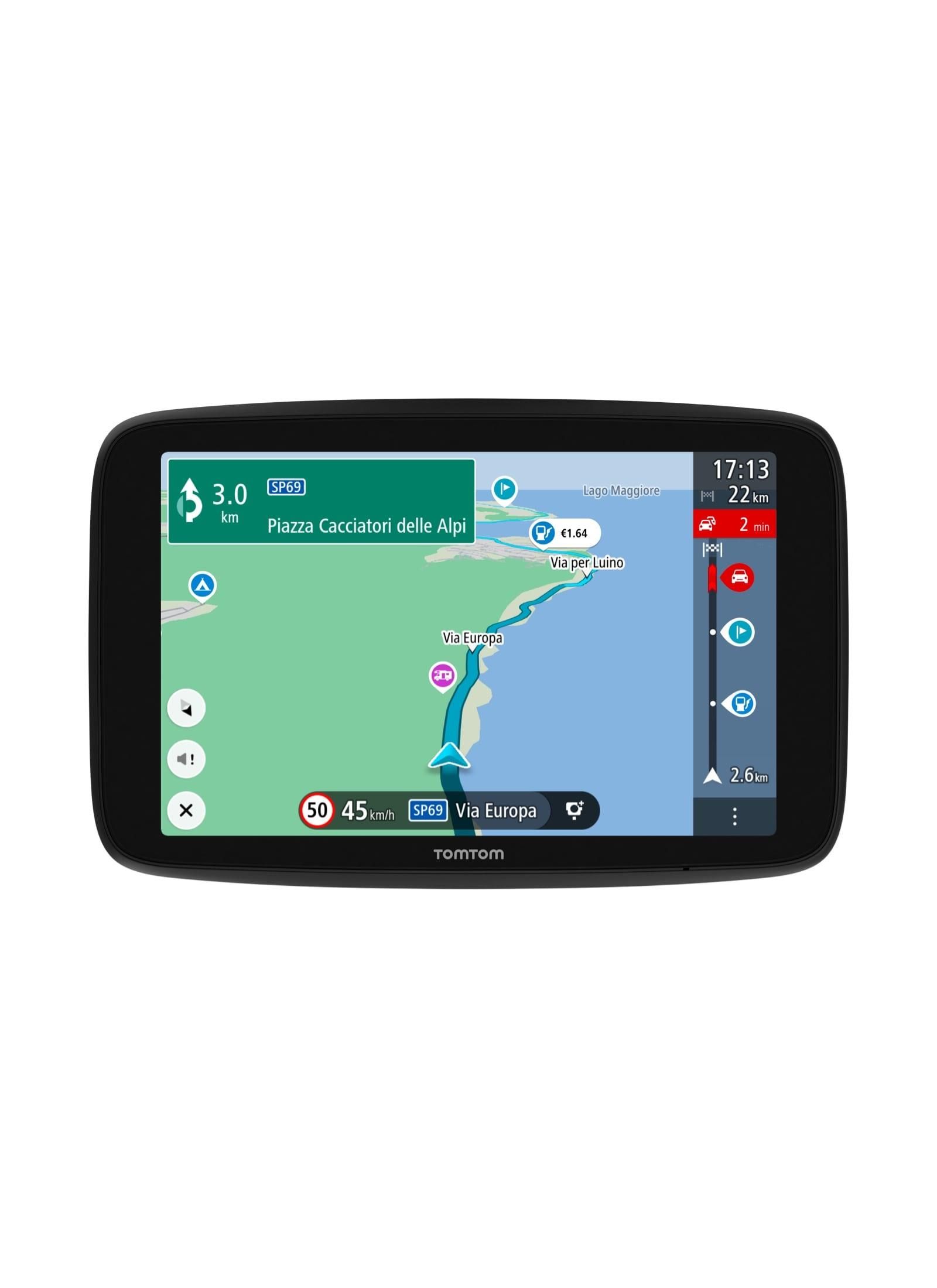 Navigatore satellitare per auto Regno Unito e Europa Wi-Fi con aggiornamenti a vita gratuiti 5 pollici HOCOMO sistema di navigazione GPS integrato 