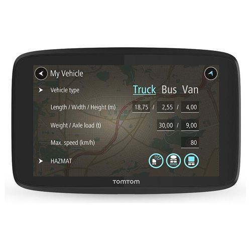 TomTom Go Professional 620 Europa navigatore satellitare 6'' per Camion, Autobus e Furgone