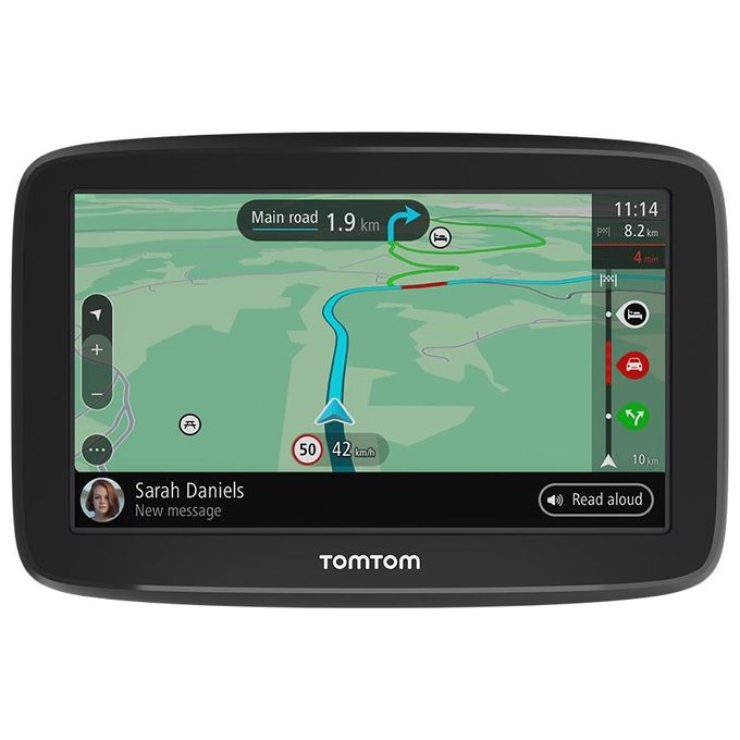 TomTom Navigatore Satellitare per Auto GO Classic 6 Pollici con Traffico Tutor e Autovelox di Prova Mappe Europa Aggiornamenti Tramite WiFi Supporto Reversibile Integrato