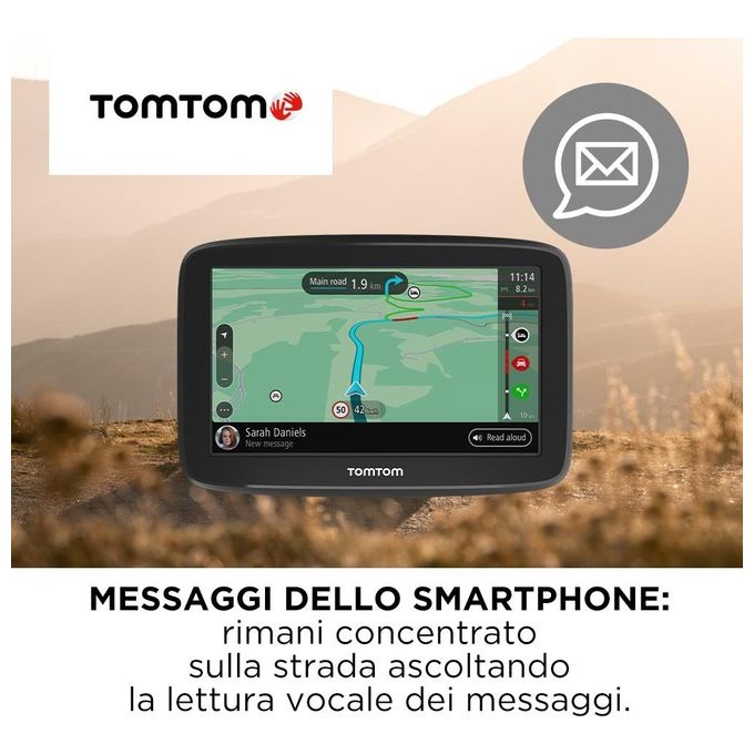 TomTom GO Classic - Navigatore 6 Pollici Con Traffico E Mappe Europa