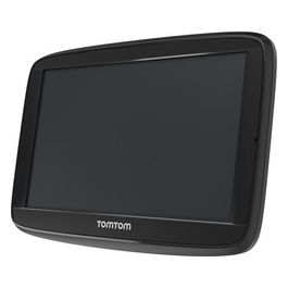 TomTom Via 53 Europa 45 GPS per Auto, Display da 5'' Mappe a Vita, Aggiornamento Tramite Wi-Fi, Nero