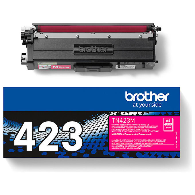 GandG TN-423M Toner Compatibile Brother 4000 pagine colore Magenta