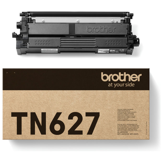 Brother TN-627BK Toner originale 10000 pagine colore Nero