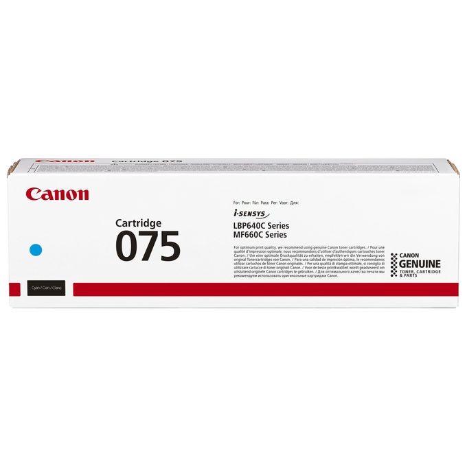 Canon 6364C002 075 Toner Originale Ciano Resa 1300 pagine colore Ciano