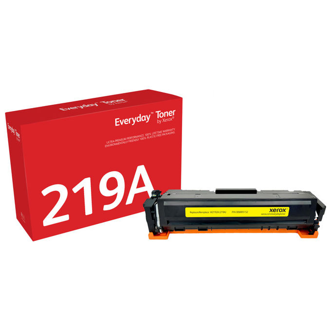 Xerox 006R05152 Everyday Toner Compatibile HP 219A W2192A Laser 1200 pagine colore Giallo
