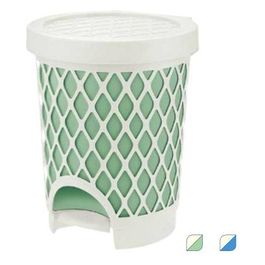 Pattumiera Pedale Trellis L 16 Azzurro