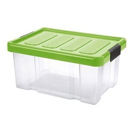 Puzzle Box con Coperchio e Chiusure di Sicurezza 5Lt Verde Gemma