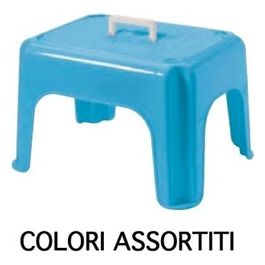 Tontarelli Sgabello Bagno Dumbo Stool Impilabile con Manico