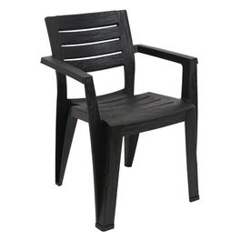 967 Sedia da Esterno Lido Antracite Scuro