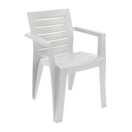 Sedia con Braccioli MAREA 967 Bianco