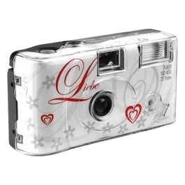 Love Fotocamera Monouso con Flash 400 27 Bianco