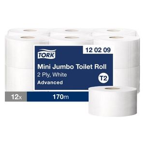 Tork Confezione 12 Carta Igienica Mini Jumbo