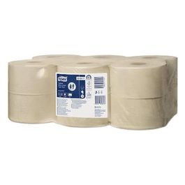 Tork Confezione 12 Rotolo Carta Igienica Mini Jumbo Naturale