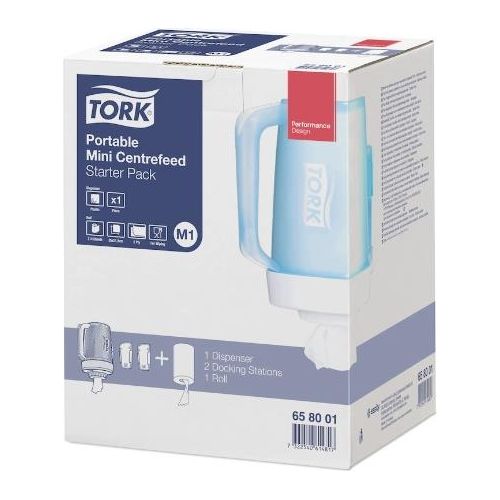 Tork Dispenser Mini Portatile Stp Azzurro