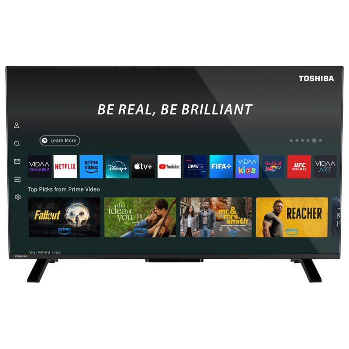 Image of Toshiba 40QV2F63DA Smart TV QLED televisore 40'' Full HD