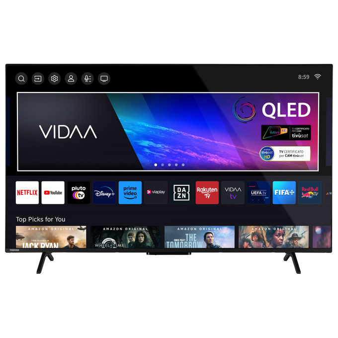 Image of Toshiba 55QV2463DA QLED TV 55 pollici 4K Ultra HD Smart TV