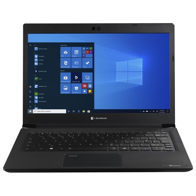 Toshiba Dynabook Tecra A30-g-11r, Notebook, Processore Intel Core i7-10510, Ram 8Gb, Hd 256Gb SSD, Display 13'', Windows 10 Pro