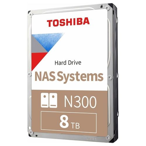 Toshiba N300 NAS 3.5" 8000Gb Serial ATA III