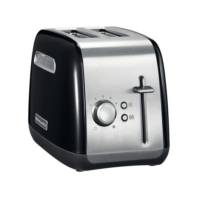 KitchenAid 5KMT2115EOB Tostapane Classic 2 Fessure 5 Livelli di Doratura 1100 W colore Nero