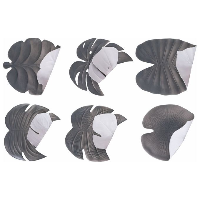 Tovaglietta foglia double face stile tropical, NewJungle