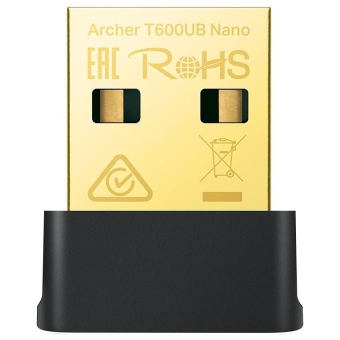 Tp-Link Adattatore AC600 Nano Wi-Fi Bluetooth Usb Adapter