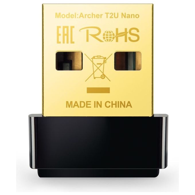 Image of TP-Link Archer T2U Nano Adattatore Usb Scheda di Rete Wireless Dual-Band 600Mbps Nano Size