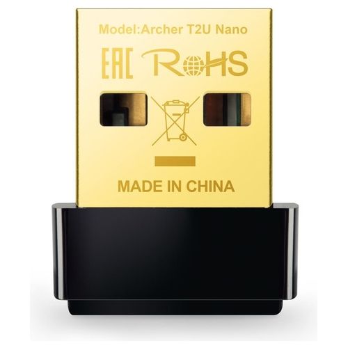 TP-Link Archer T2U Nano Adattatore Usb Scheda di Rete Wireless Dual-Band 600Mbps Nano Size