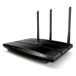 TP-LINK Archer VR400 ac1200 wireless vdsl/adsl modem 867mbps a 5ghz + 300mbps a 2.4ghz 1p wan/lan 3p lan 3 antenne