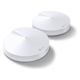 TP-Link Deco M5 WiFi Mesh - Pacchetto da 2 Unità Fino a 350 ㎡ AC1300 per Case su 2 Velocità Dual-Band 1267Mbps Sostituisci Router Tradizionali e WiFi Extender Compatibile Alexa