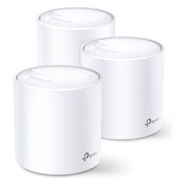 Deco X20 Wi-Fi 6 Wi-Fi Mesh Dual Band AX1800 Modalità Router e Access Point 2 Porte Ethernet Gigabit sostituisce router e extender 3 pezzi con copertura fino a 500㎡ compatibile con Alexa