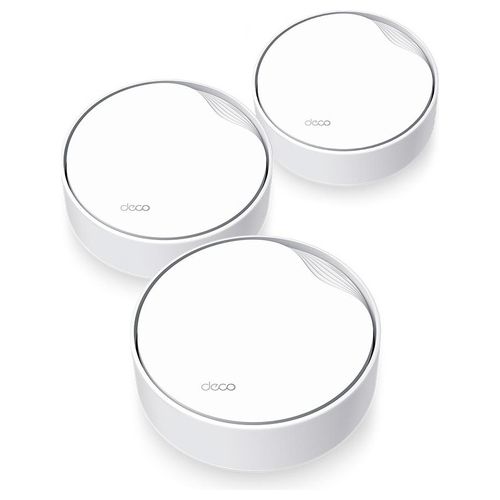 TP-Link DECO X50-PoE(3-PACK) Dual-Band 2.4 GHz/5 GHz Wi-Fi 6 Bianco Interno