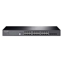 JetStream T1700G-28TQ Switch gestito 24 x 10/100/1000 + 4 x 10 Gigabit SFP+ montabile su rack