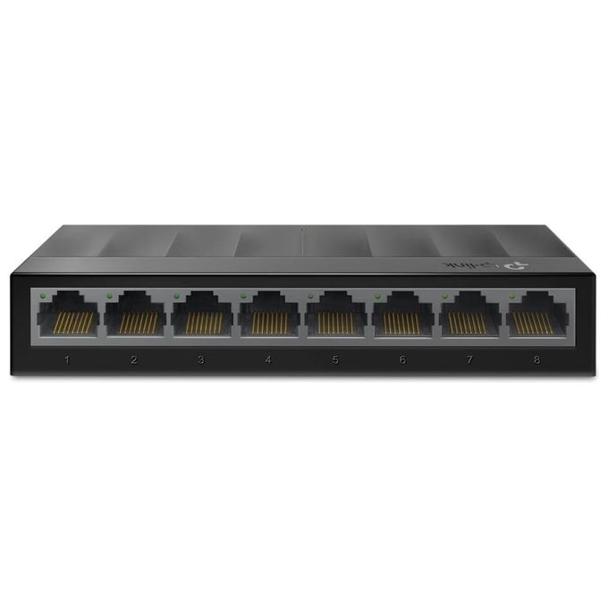 Tp-Link LS1008G Switch di Rete Non Gestito Gigabit Ethernet 10-100-1000 Nero