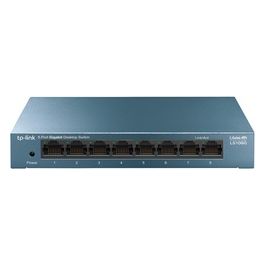 Tp-Link LS108G Switch di Rete Non Gestito Gigabit Ethernet 10/100/1000 Blu