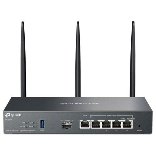 TP-Link Omada ER706W Router Wireless Gigabit Ethernet Dual-Band 2.4 GHz/5 GHz Nero