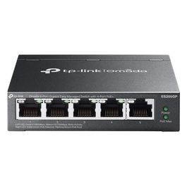 Omada ES205G Gestito Gigabit Ethernet (10/100/1000) Supporto Power over Ethernet (PoE) Nero