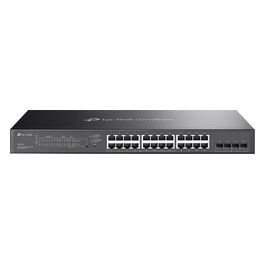 Omada SG2428LP V1 Switch intelligente 16 x 10/100/1000 (PoE)  8 x 10/100/1000  4 x Gigabit Ethernet SFP montabile su rack PoE (150 W)