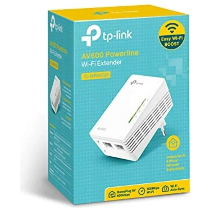 TP-LINK TL-WPA4220 Powerline 300m Wireless N Extender Av600