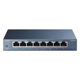 TP-LINK Switch 8p Lan Gigabit Metal Qos