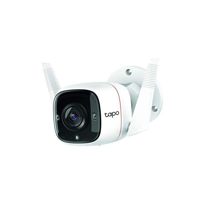 Tapo C310 Telecamera Wi-Fi Esterno FHD 1296P, Telecamera IP di Sorveglianza, Notifiche in Tempo Reale, Visione Notturna fino 30m, Impermeabile IP66, 2 Vie Audio, Compatibile con Alexa