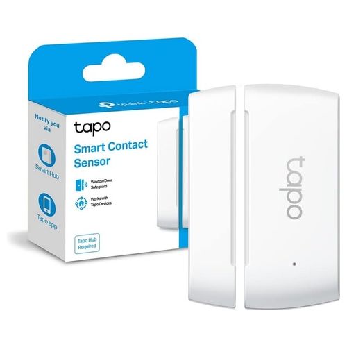 Tapo T110 Sensore di Contatto Intelligente per Domotica Avvisi di Intrusi e Risparmio Energetico con Batteria Caricata
