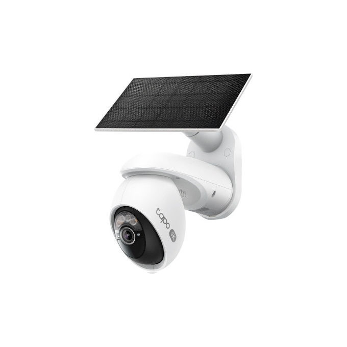Tp-Link, Telecamera Sorveglianza Esterna, 4K 8MP, Visione Notturna, Wi-Fi, Tc92, Bianco