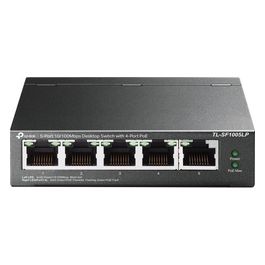 Tp-Link TL-SF1005LP Switch di Rete Non Gestito Fast Ethernet 10/100 Supporto Power Over Ethernet Nero