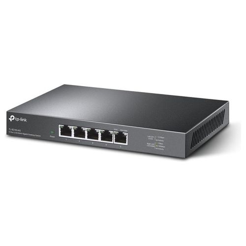 TP-Link TL-SG105-M2 Switch di Rete Non Gestito Gigabit Ethernet 10/100/1000 Nero