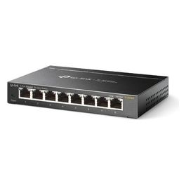 Tp-Link TL-SG108S Switch di Rete Non gestito L2 Gigabit Ethernet 10/100/1000 Nero