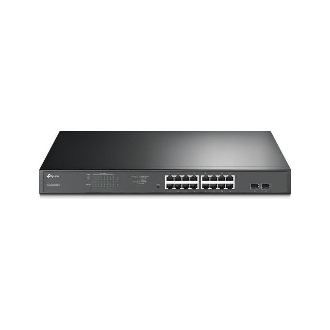 TP-Link TL-SG1218MPE Switch di Rete Gestito Gigabit Ethernet 10-100-1000 Nero Supporto Power over Ethernet